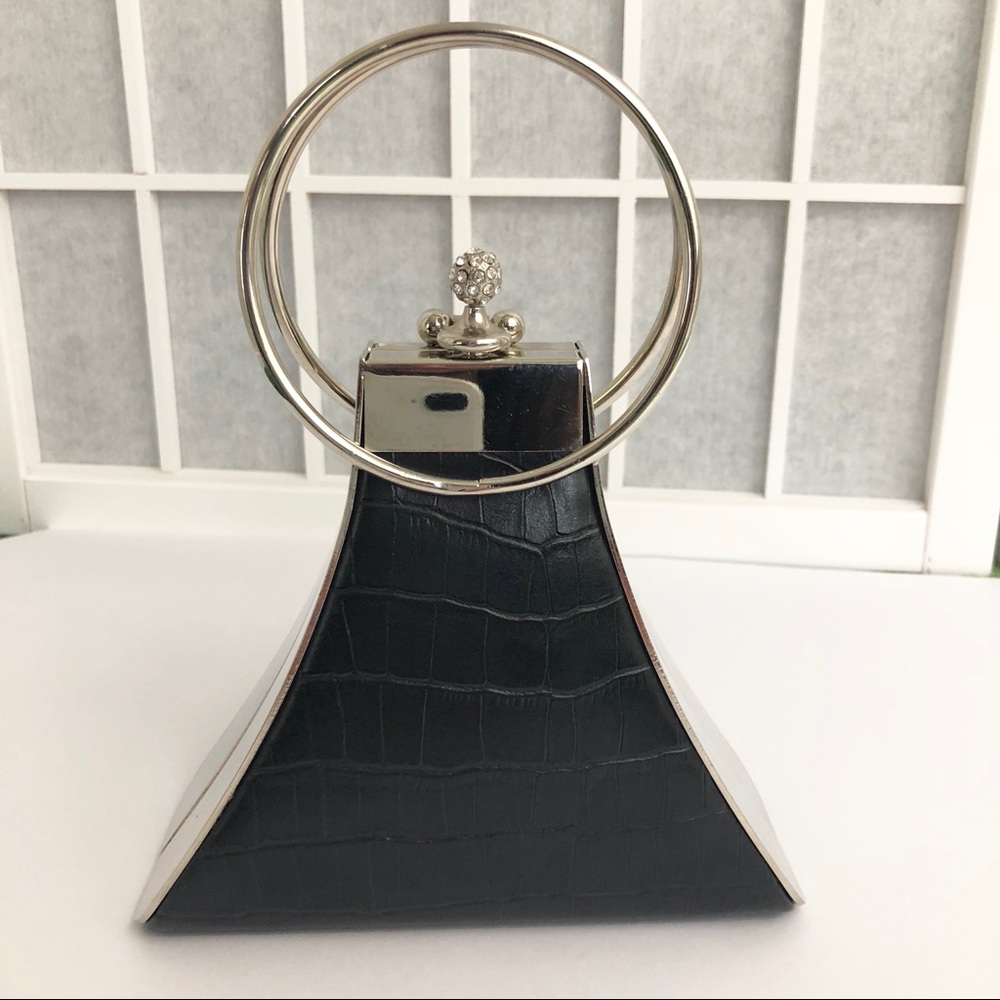 Triangle Shape Evening Clutch